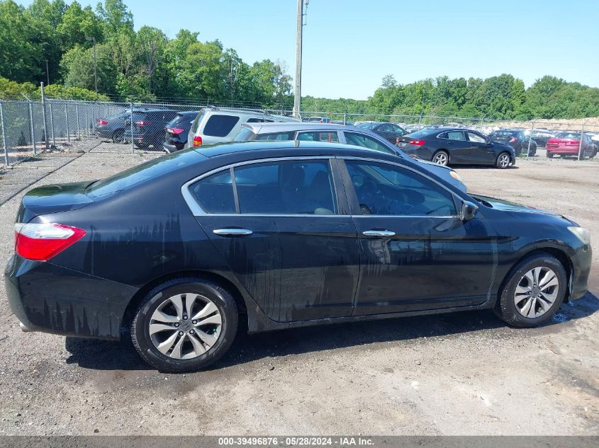 2014 Honda Accord Lx VIN: 1HGCR2F33EA065721 Lot: 39496876