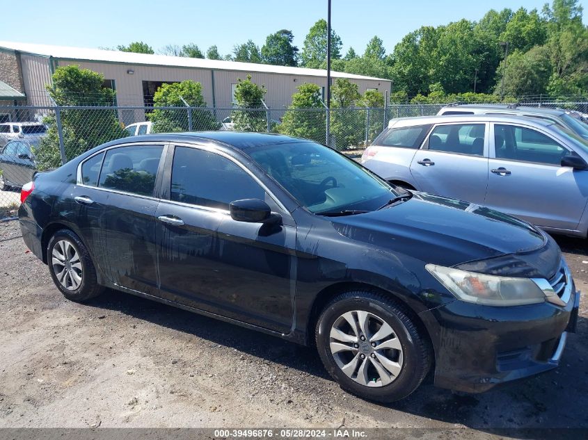 2014 Honda Accord Lx VIN: 1HGCR2F33EA065721 Lot: 39496876