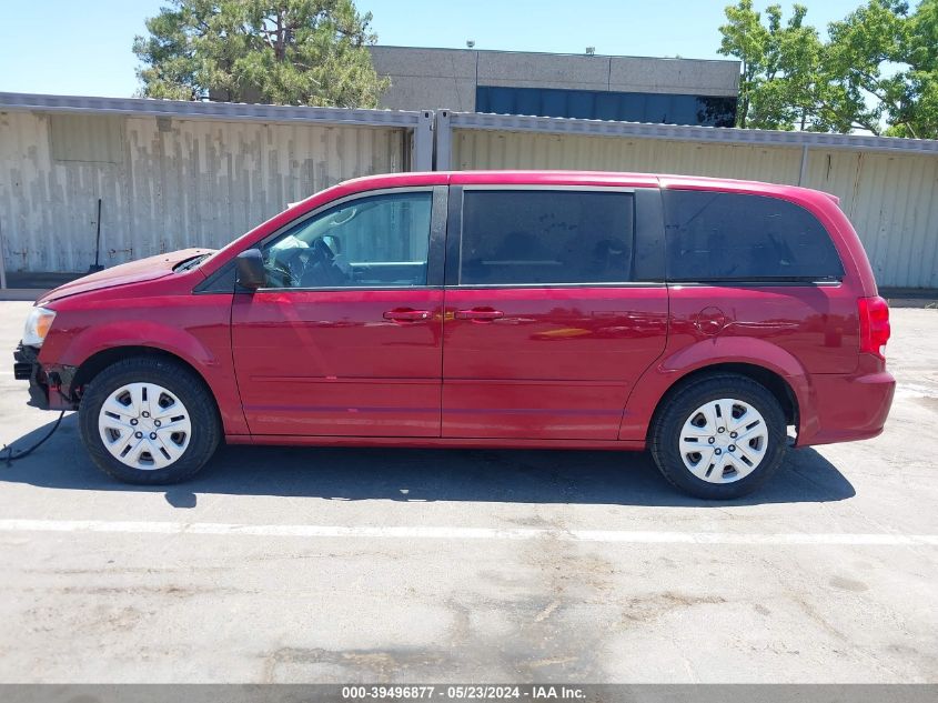 2014 Dodge Grand Caravan Se VIN: 2C4RDGBG8ER432010 Lot: 39496877