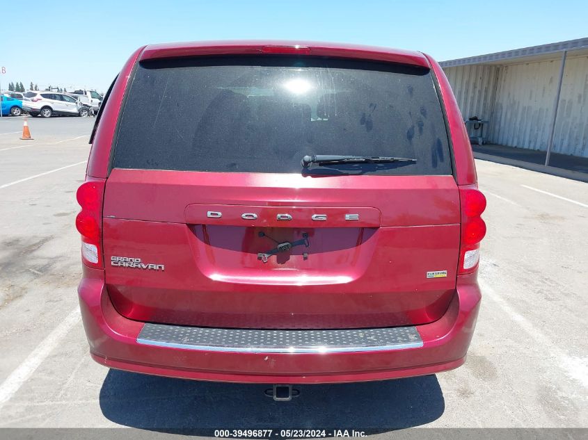 2014 Dodge Grand Caravan Se VIN: 2C4RDGBG8ER432010 Lot: 39496877
