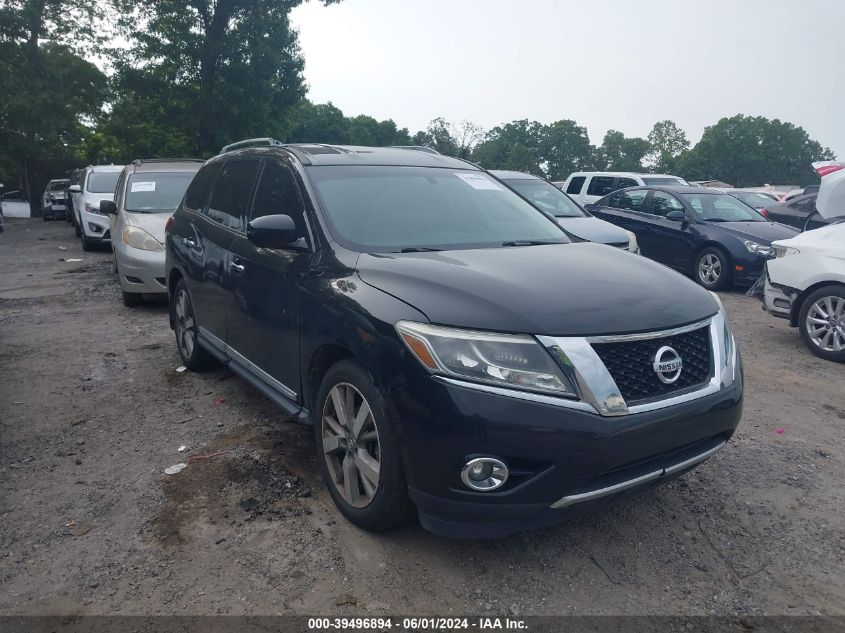 2014 Nissan Pathfinder S/Sv/Sl/Platinum VIN: 5N1AR2MN8EC602240 Lot: 39496894