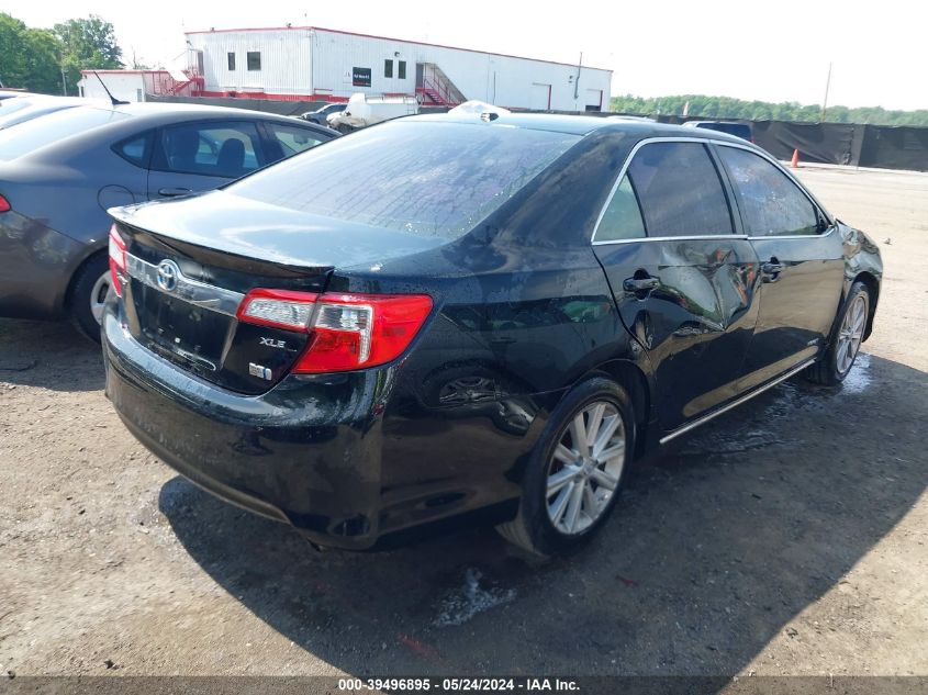 2012 Toyota Camry Hybrid Xle VIN: 4T1BD1FK0CU018311 Lot: 39496895