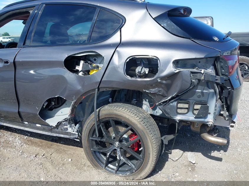2021 Alfa Romeo Stelvio Ti Awd VIN: ZASPAKBNXM7D11259 Lot: 39496905