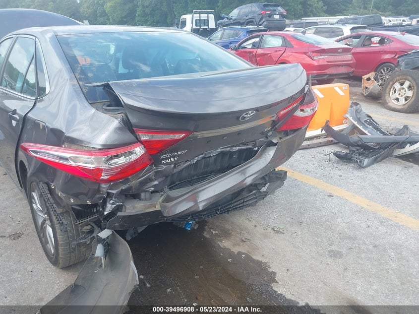 2016 Toyota Camry Se VIN: 4T1BF1FK6GU156838 Lot: 39496908