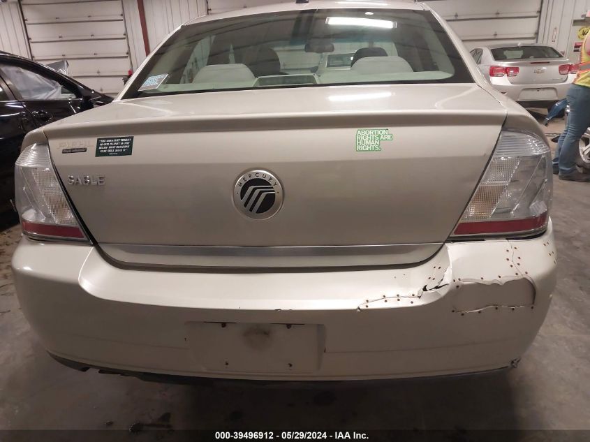 2008 Mercury Sable VIN: 1MEHM40W58G613588 Lot: 39496912