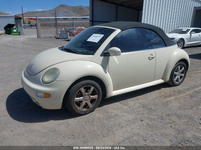 2005 Volkswagen New Beetle Gls 1.8T VIN: 3VWCD31Y65M305320 Lot: 39496925