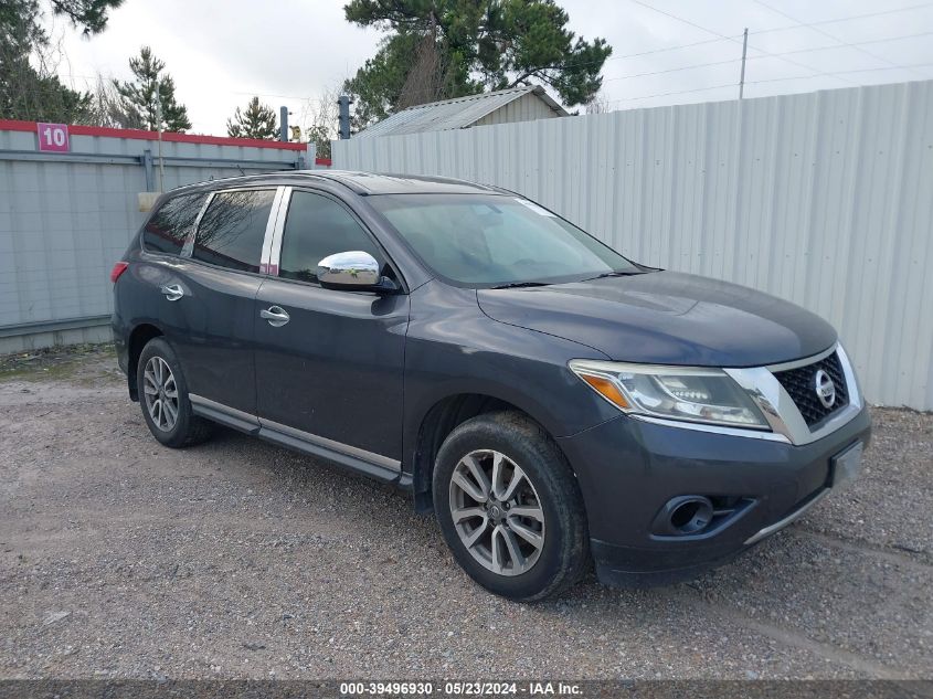 2013 Nissan Pathfinder S VIN: 5N1AR2MN2DC667227 Lot: 39496930