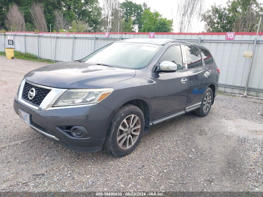 2013 Nissan Pathfinder S VIN: 5N1AR2MN2DC667227 Lot: 39496930