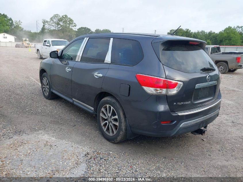 2013 Nissan Pathfinder S VIN: 5N1AR2MN2DC667227 Lot: 39496930