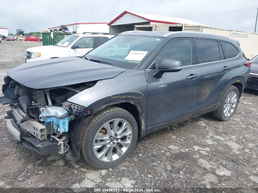 5TDYARAH5MS005013 2021 Toyota Highlander Hybrid Limited