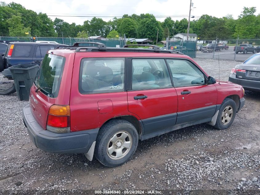 2000 Subaru Forester L VIN: JF1SF6351YH725479 Lot: 39496940