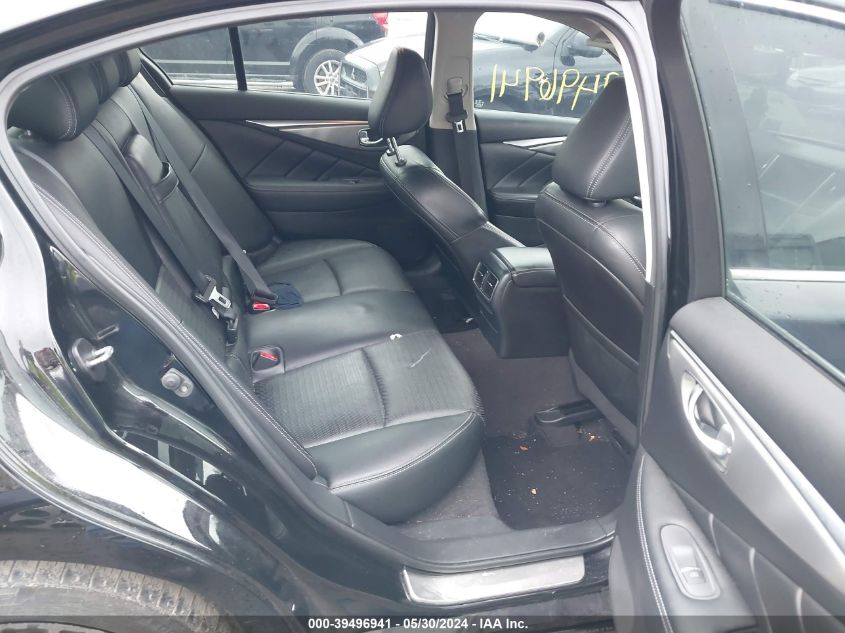 2017 Infiniti Q50 3.0T Red Sport 400 VIN: JN1FV7AR6HM870408 Lot: 39496941