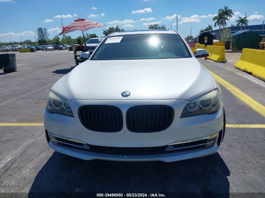 2013 BMW 740Li VIN: WBAYE4C56DDW22746 Lot: 39496950