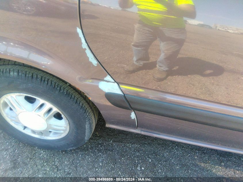 2000 Chevrolet Venture Ls VIN: 1GNDX03E1YD218318 Lot: 39496959