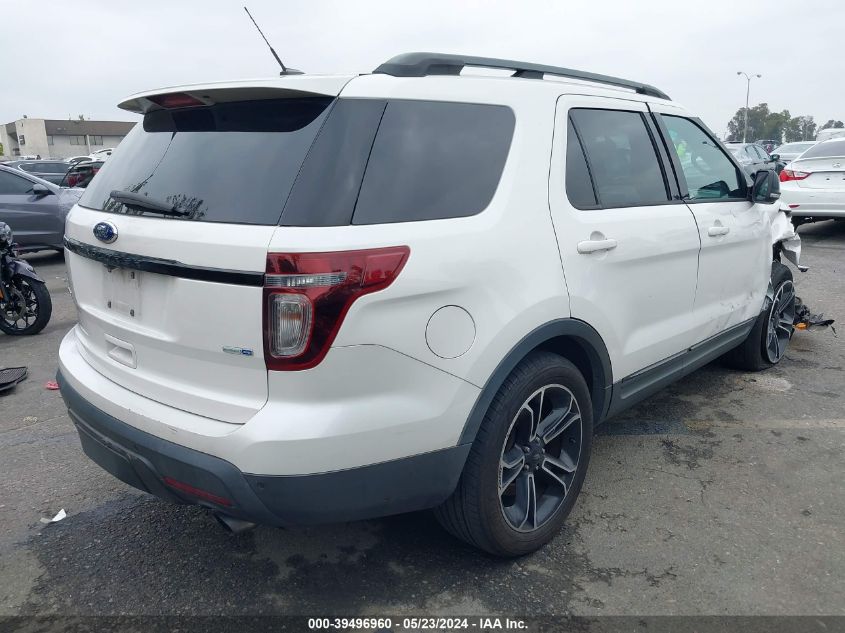 2015 Ford Explorer Sport VIN: 1FM5K8GT6FGA55322 Lot: 39496960