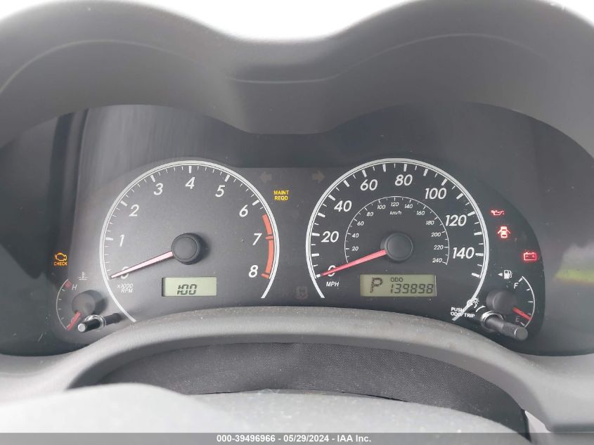 2009 Toyota Corolla Le VIN: 1NXBU40E79Z078891 Lot: 39496966