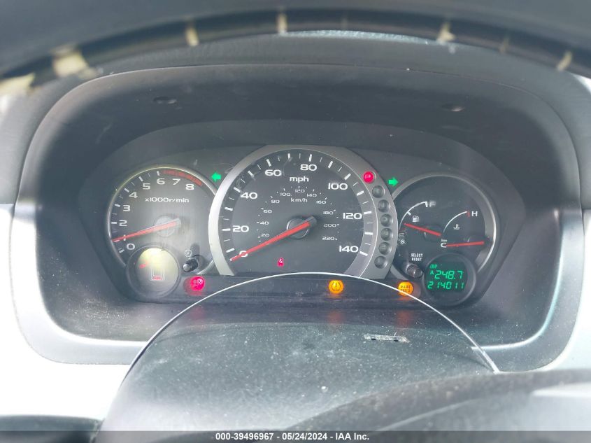 2005 Honda Pilot Ex VIN: 2HKYF18465H548836 Lot: 39496967