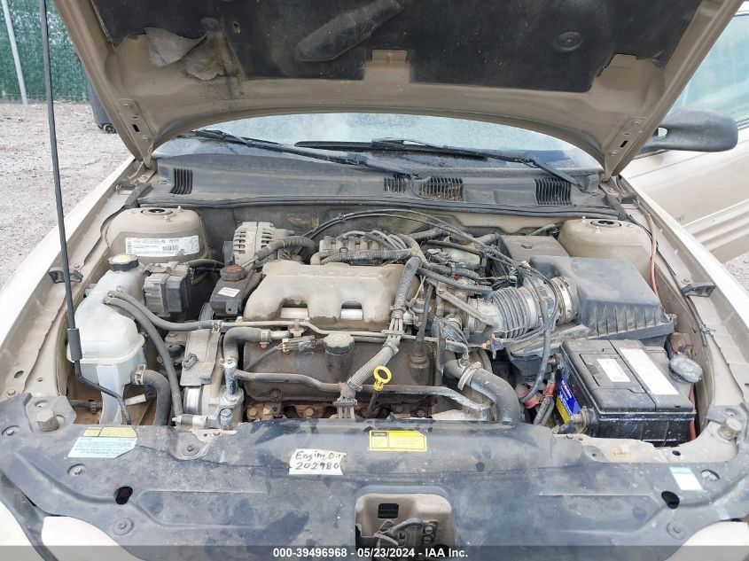 2001 Pontiac Grand Am Se1 VIN: 1G2NF12E01M613964 Lot: 39496968