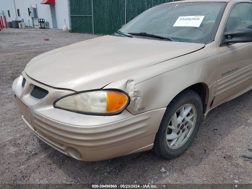 2001 Pontiac Grand Am Se1 VIN: 1G2NF12E01M613964 Lot: 39496968