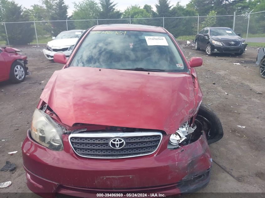 2008 Toyota Corolla S VIN: 2T1BR32E68C872256 Lot: 39496969