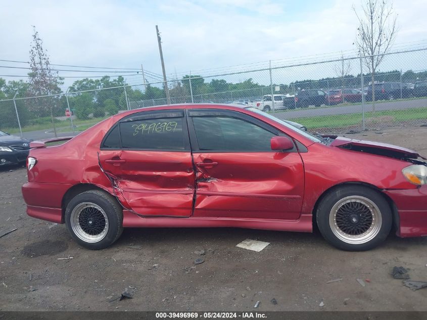 2008 Toyota Corolla S VIN: 2T1BR32E68C872256 Lot: 39496969