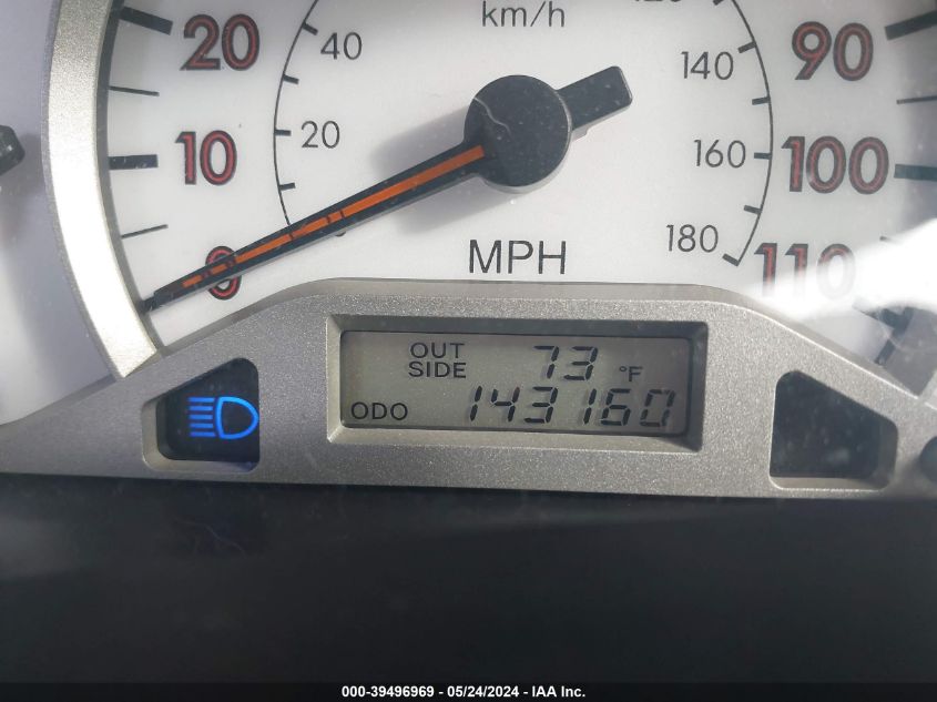 2008 Toyota Corolla S VIN: 2T1BR32E68C872256 Lot: 39496969