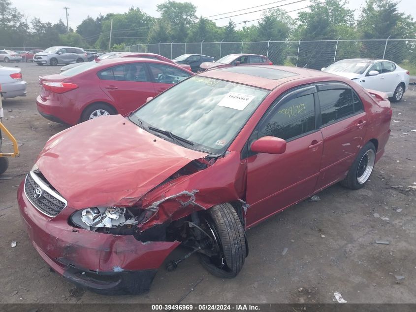 2008 Toyota Corolla S VIN: 2T1BR32E68C872256 Lot: 39496969