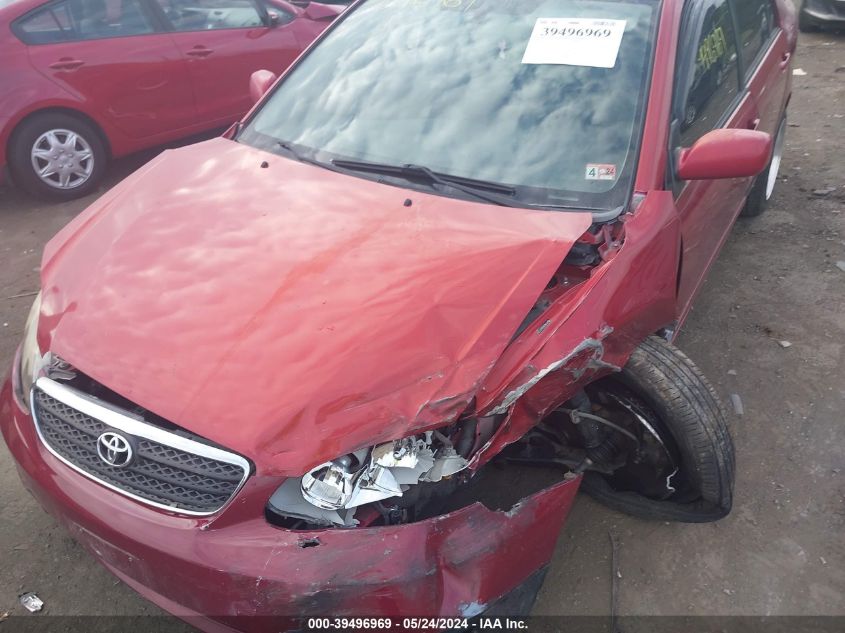 2008 Toyota Corolla S VIN: 2T1BR32E68C872256 Lot: 39496969