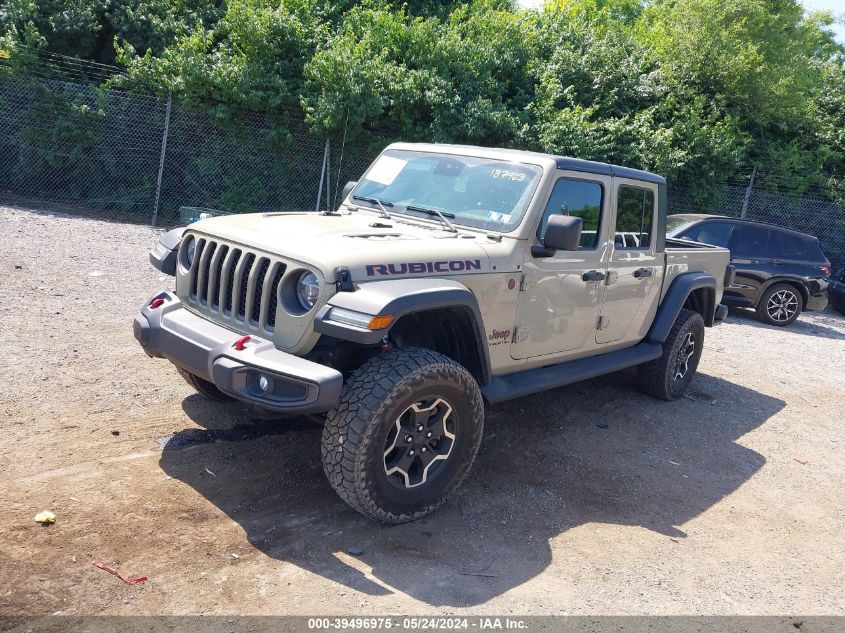 2020 Jeep Gladiator Rubicon VIN: 1C6JJTBG6LL187963 Lot: 39496975