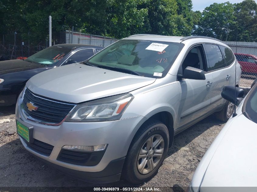 2016 Chevrolet Traverse Ls VIN: 1GNKRFED5GJ276859 Lot: 39496979