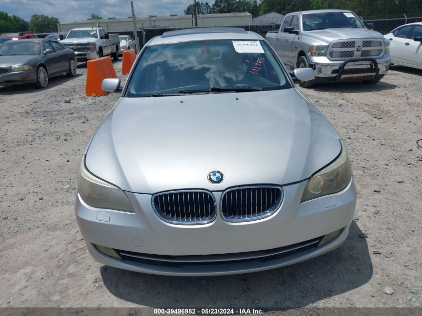 2008 BMW 528I VIN: WBANU535X8C111905 Lot: 39496982