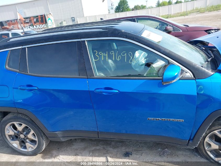 2020 Jeep Compass Limited 4X4 VIN: 3C4NJDCB7LT124636 Lot: 39496986