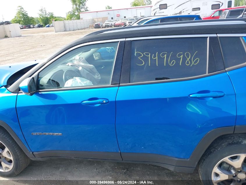 2020 Jeep Compass Limited 4X4 VIN: 3C4NJDCB7LT124636 Lot: 39496986