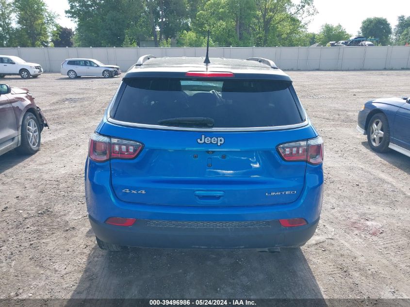 2020 Jeep Compass Limited 4X4 VIN: 3C4NJDCB7LT124636 Lot: 39496986