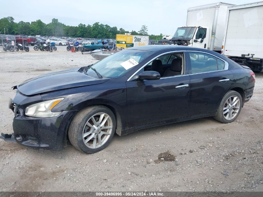 2010 Nissan Maxima 3.5 S VIN: 1N4AA5AP9AC828208 Lot: 39496995