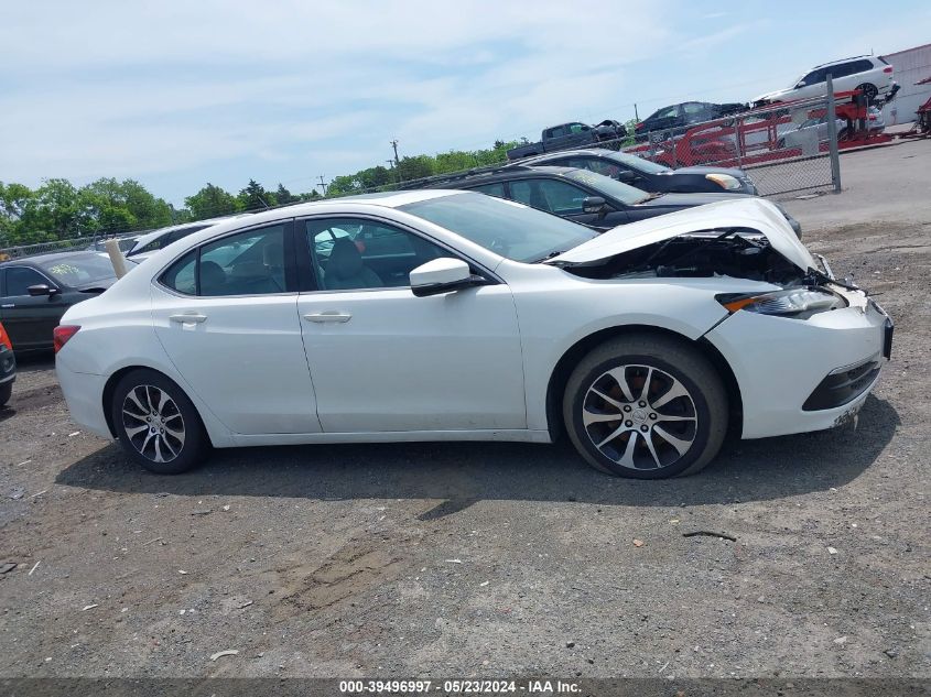 2015 Acura Tlx VIN: 19UUB1F35FA009235 Lot: 39496997