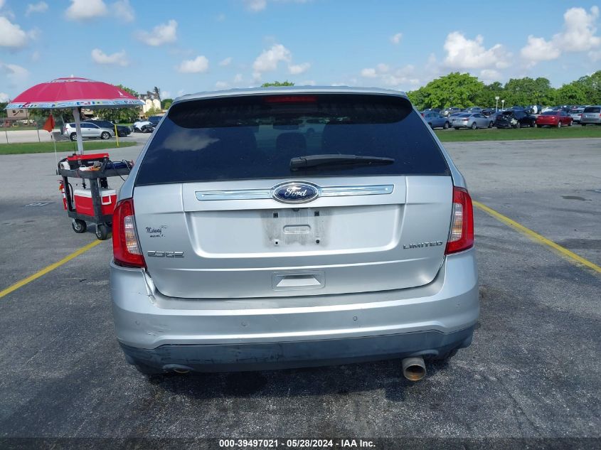 2013 Ford Edge Limited VIN: 2FMDK3KC5DBB28609 Lot: 39497021