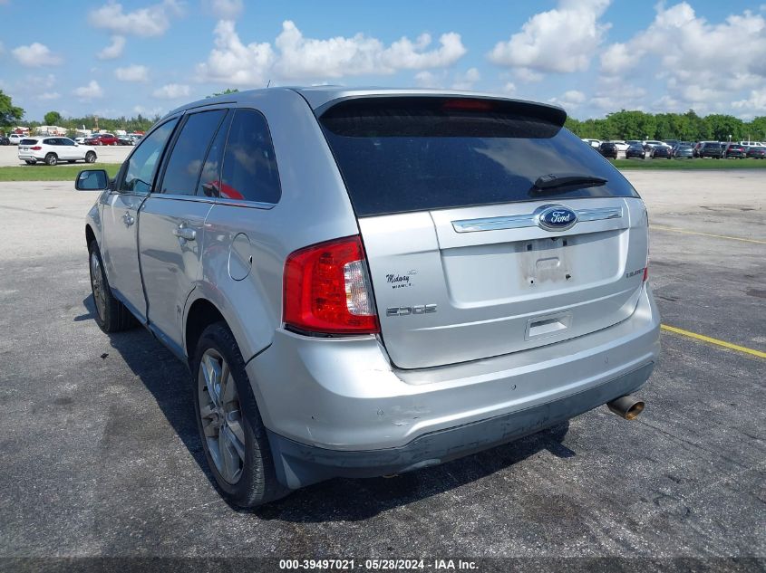 2013 Ford Edge Limited VIN: 2FMDK3KC5DBB28609 Lot: 39497021