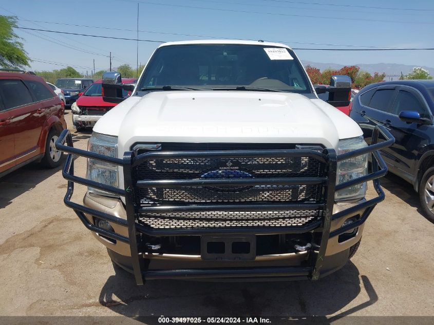 2012 Ford F350 Super Duty VIN: 1FT8W3BTXCED11274 Lot: 39497025