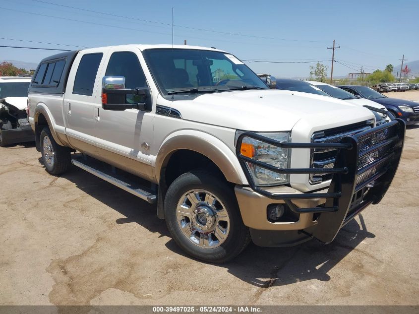 2012 Ford F350 Super Duty VIN: 1FT8W3BTXCED11274 Lot: 39497025