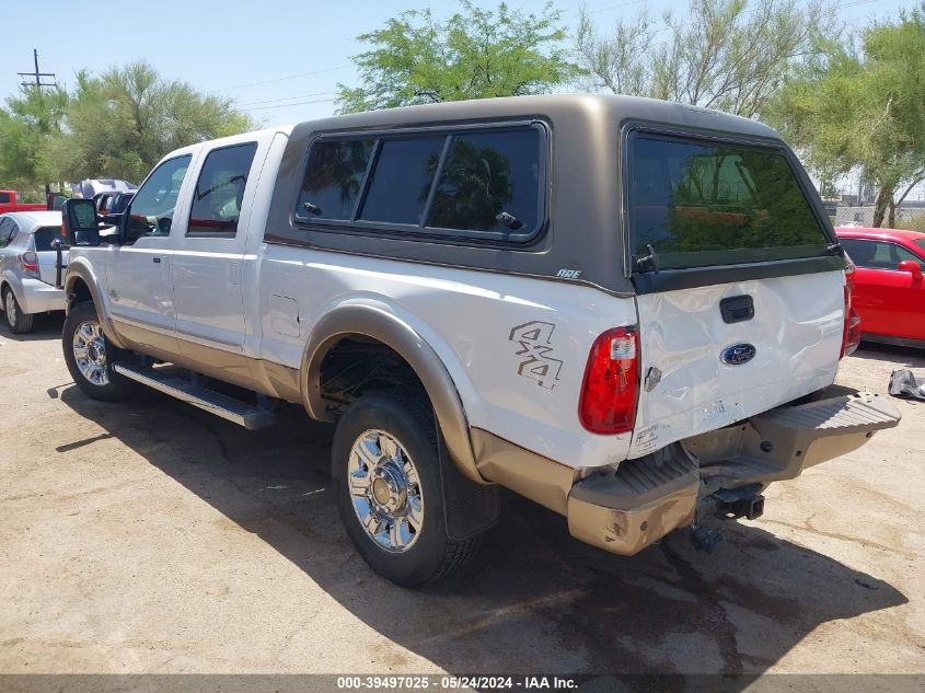 2012 Ford F350 Super Duty VIN: 1FT8W3BTXCED11274 Lot: 39497025