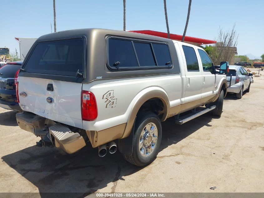 2012 Ford F350 Super Duty VIN: 1FT8W3BTXCED11274 Lot: 39497025