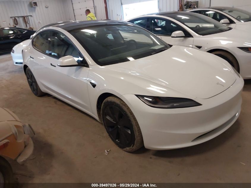 2024 TESLA MODEL 3 - 5YJ3E1EA8RF743333