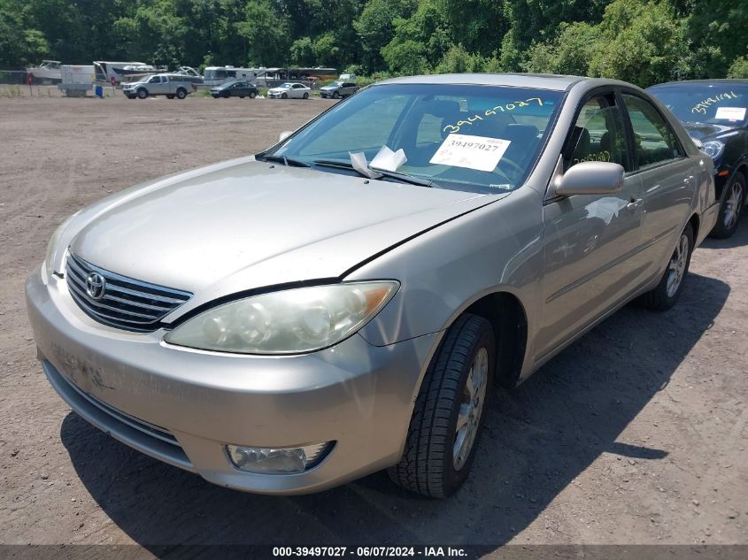 2005 Toyota Camry Xle VIN: 4T1BE30K25U426006 Lot: 39497027