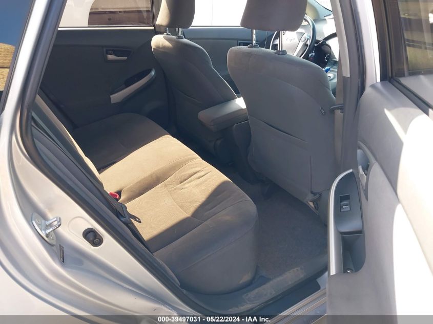 2010 Toyota Prius Ii VIN: JTDKN3DU6A1311632 Lot: 39497031