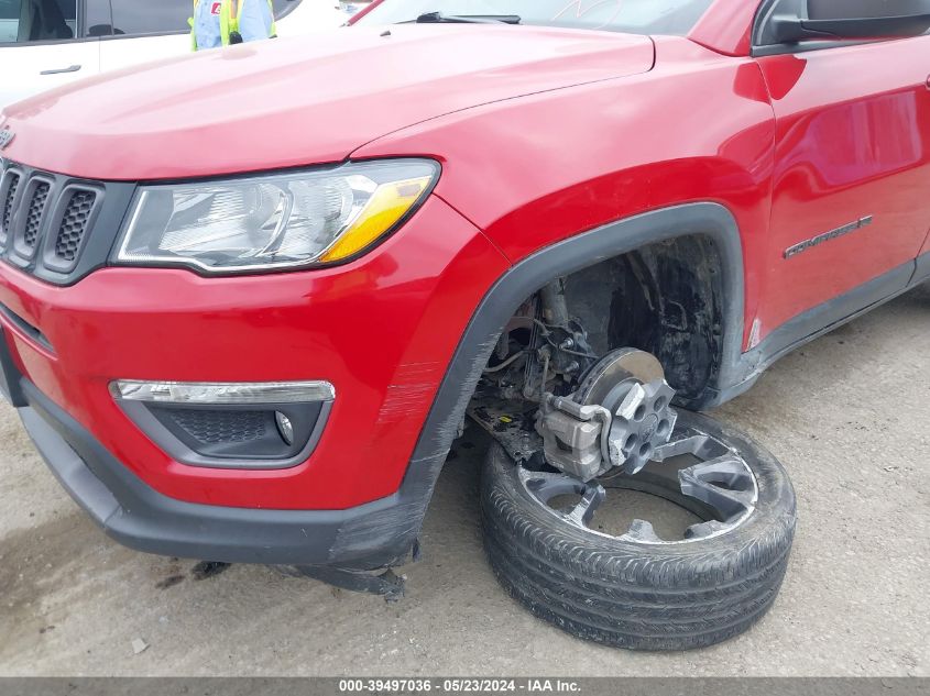 2021 Jeep Compass 80Th Anniversary Fwd VIN: 3C4NJCEB8MT542406 Lot: 39497036