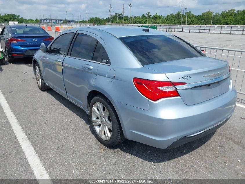 2012 Chrysler 200 Touring VIN: 1C3CCBBBXCN300395 Lot: 39497044