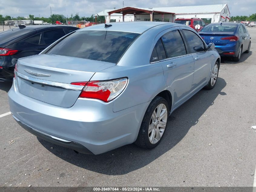 2012 Chrysler 200 Touring VIN: 1C3CCBBBXCN300395 Lot: 39497044