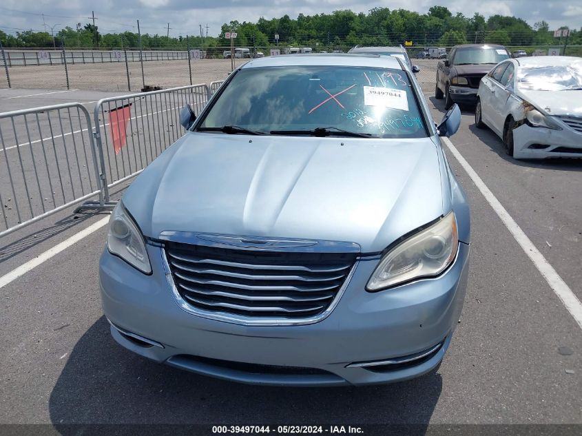 2012 Chrysler 200 Touring VIN: 1C3CCBBBXCN300395 Lot: 39497044