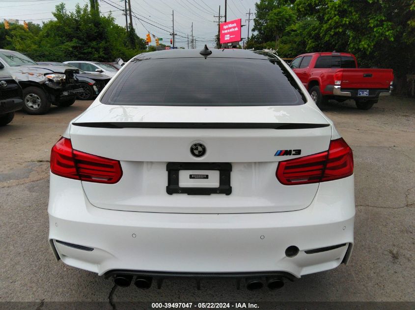 2017 BMW M3 VIN: WBS8M9C58H5G42429 Lot: 39497047